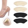 Fersenpflaster-Set High Heels Weich Verschleißschutz Anpassung und Anti-Rutsch Halbe Größe Samtstoff Multifunktional Zufälliges Pflaster