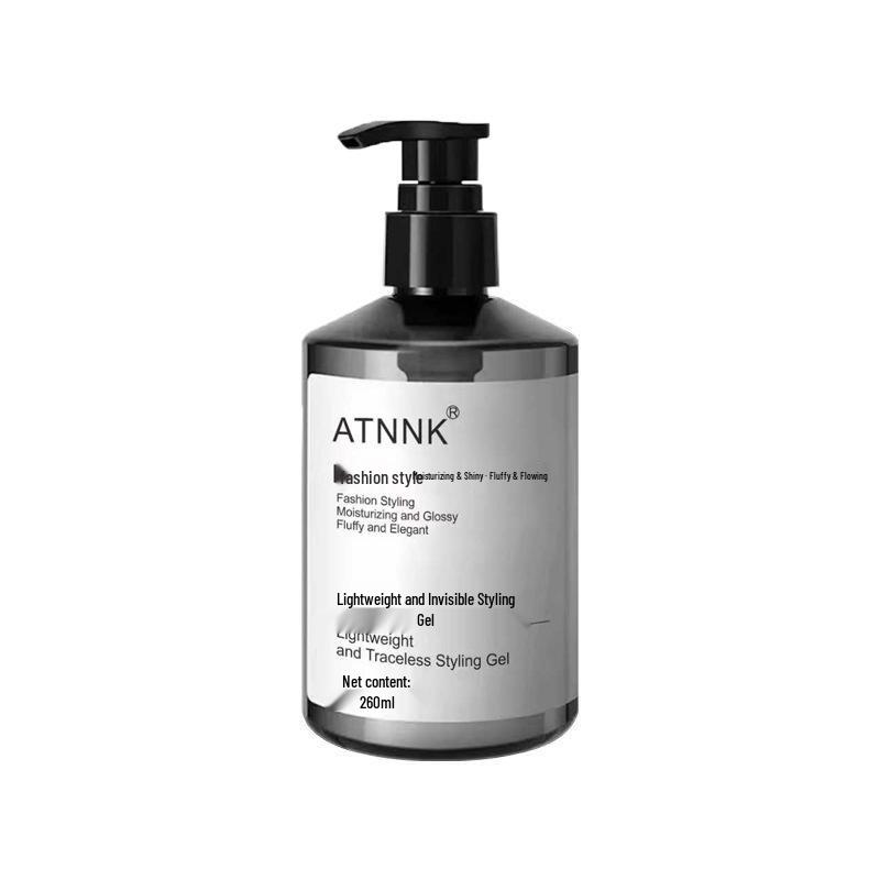 Long-Lasting Men s Hair Gel Spray with Fresh Scent for Strong Styling and Moisturizing ATNNK Lightweight Invisible Styling Gel