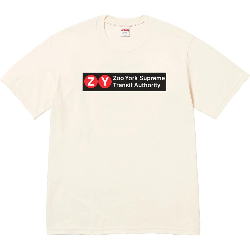 Supreme Zoo York Transit Tee Natural