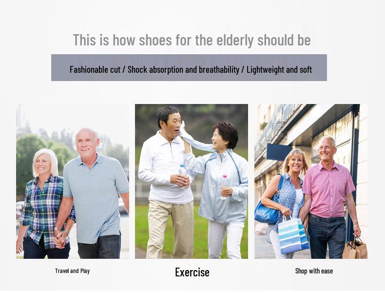 Spring/Summer Old Beijing Cloth Shoes: Comfortable Non-Slip Soft Sole Sports Shoes for Middle-Aged and Elderly