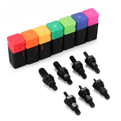 Accesorio de la máquina remachadora mandril roscado tuerca de remache adaptador de herramienta varilla de tracción reemplazo de remachadora
