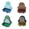 Cute Penguins Waterproof Travel Soap Box Case Bathroom Holder Dish Portable for Shower Home Hiking Accessories
