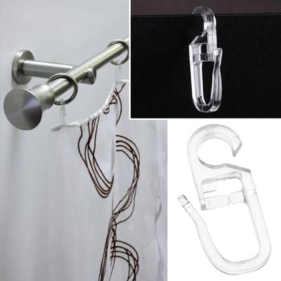 Curtains Fixing Durable Home Decor Curtain Hooks Sliding Hook Curtains Accessories Wall Ring