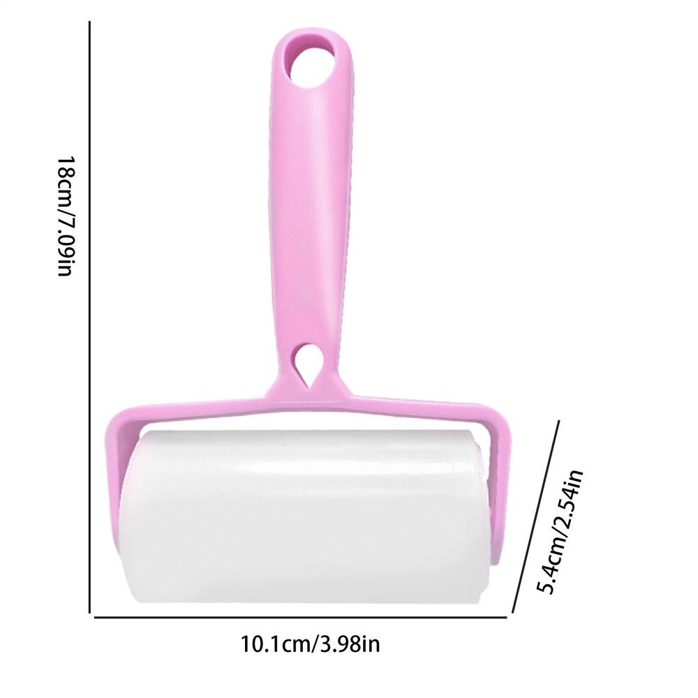 Reusable Lint Roller Reusable Pet Hair Roller Sticky Lint Remover Portable Sticky Roller Pet Lint Removal Travel Sticky Lint