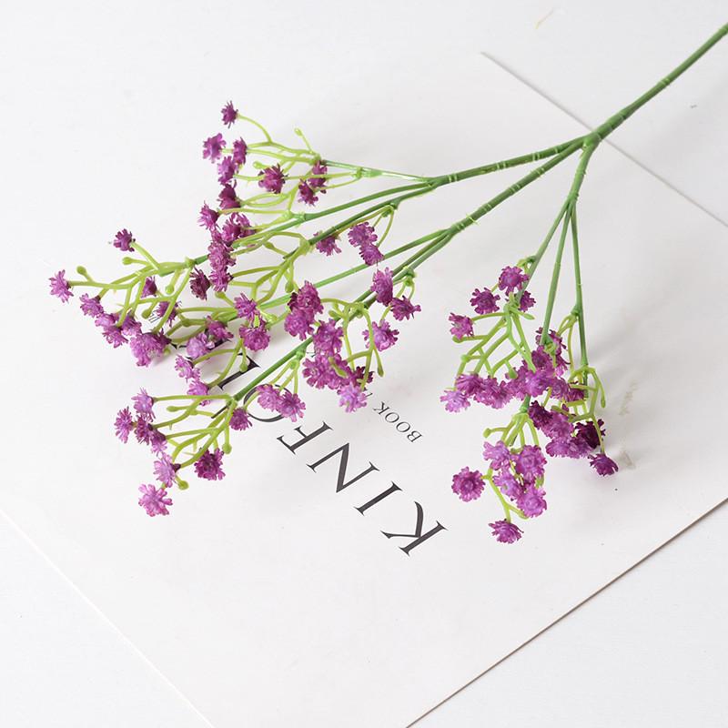 Colored Multi Fake Flower Gypsophila Paniculata For Wedding  And Desk Decor