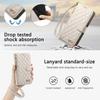For Samsung Galaxy A57 A56 5G A54 A53 A52 A51 A71 4G A50 A30S Crossbody Wallet Case, Quilted Zip Pocket Card Holder Flip Cover
