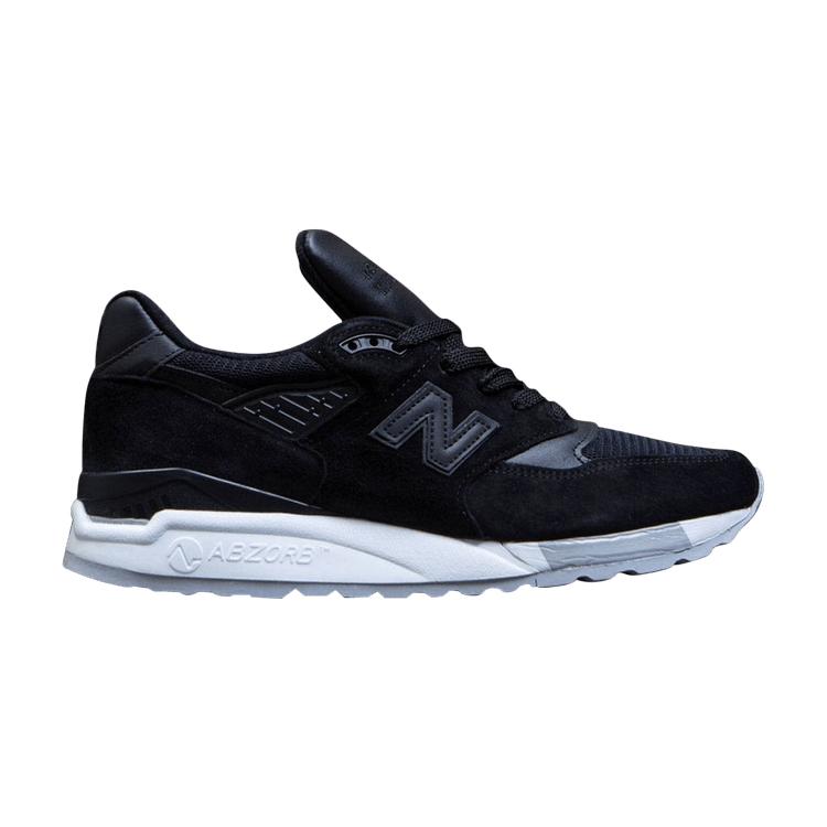 

Кроссовки унисекс New Balance 998 Made in USA черные, белые, серые M998NJ