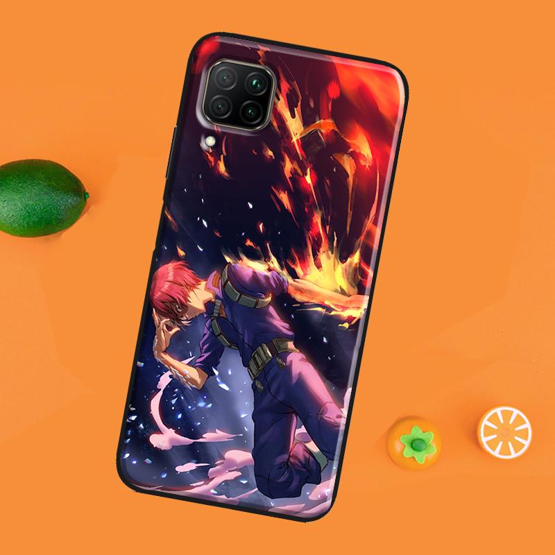 Anime Shoto Todoroki Phone Case For Huawei P40 Lite P20 P30 Pro Nova 5T P Smart Z 2019 2021 Honor 50 10i 8X 9X