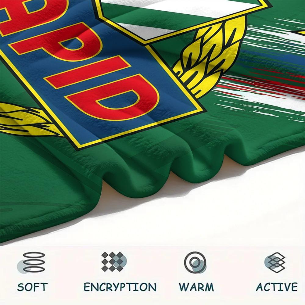 Rapid Vienna Flannel Blanket, High quality Comfortable for All Seasons, Home Decor, Warmth and Comfort