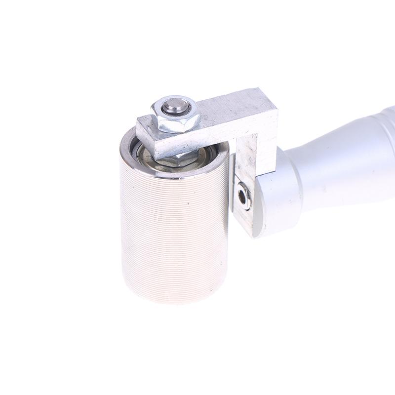 35/40 mm Edelstahl-Flachwalze für Tapetenfugen, DIY-Tapetennaht-Rollwerkzeug, Farbwalze, Handradwalzen