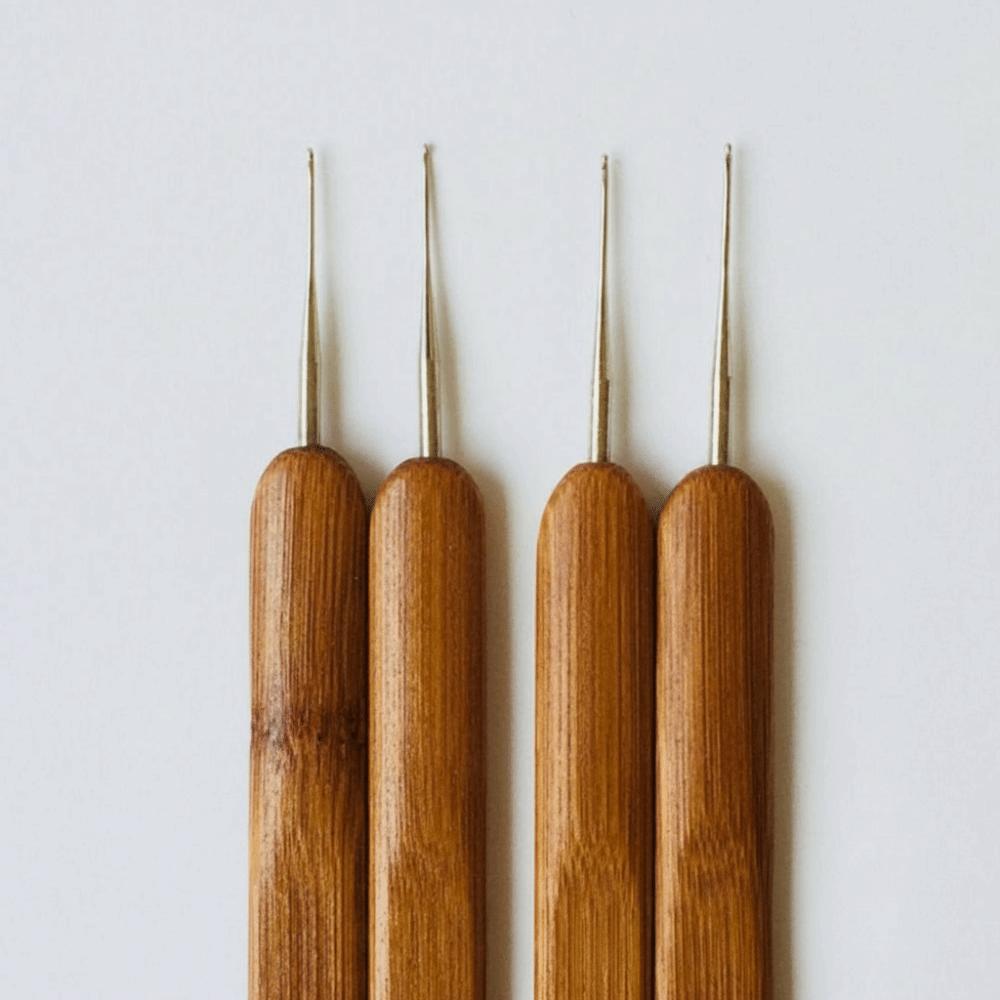 3/6Pcs 1/2/3 Head Dreadlock Crochet Hooks 0.5/0.75mm Crochet Needles DIY Sewing Accessories
