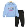 Saja Boys Autumn Boy Girl Hooded Sets Hoodie Fleece Sweatshirt Jacket Kpop Demon Hunters 2pcs Pullover+pant Kids Boutique Clothe