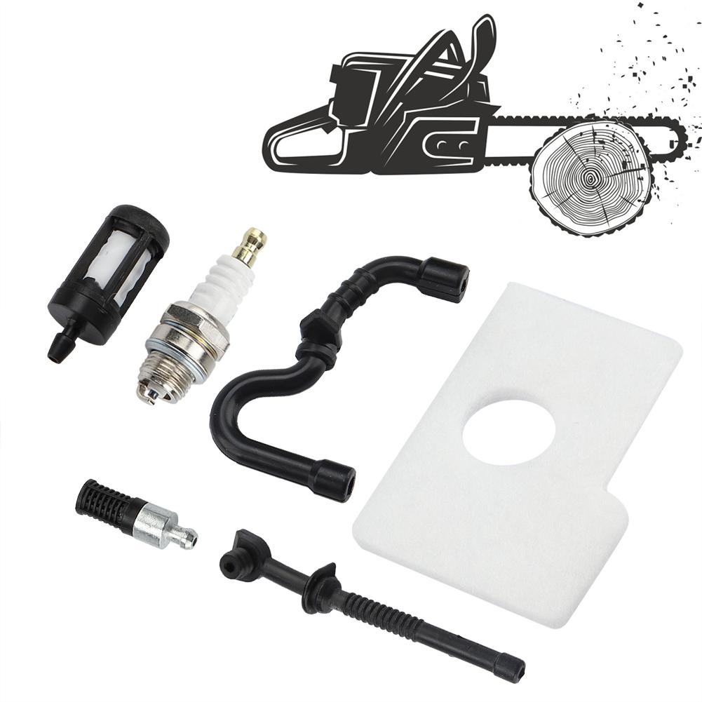 Air Fuel Oil Filter And Spark Plug Kit for Stihl 017 018 MS170 MS180 Chainsaw