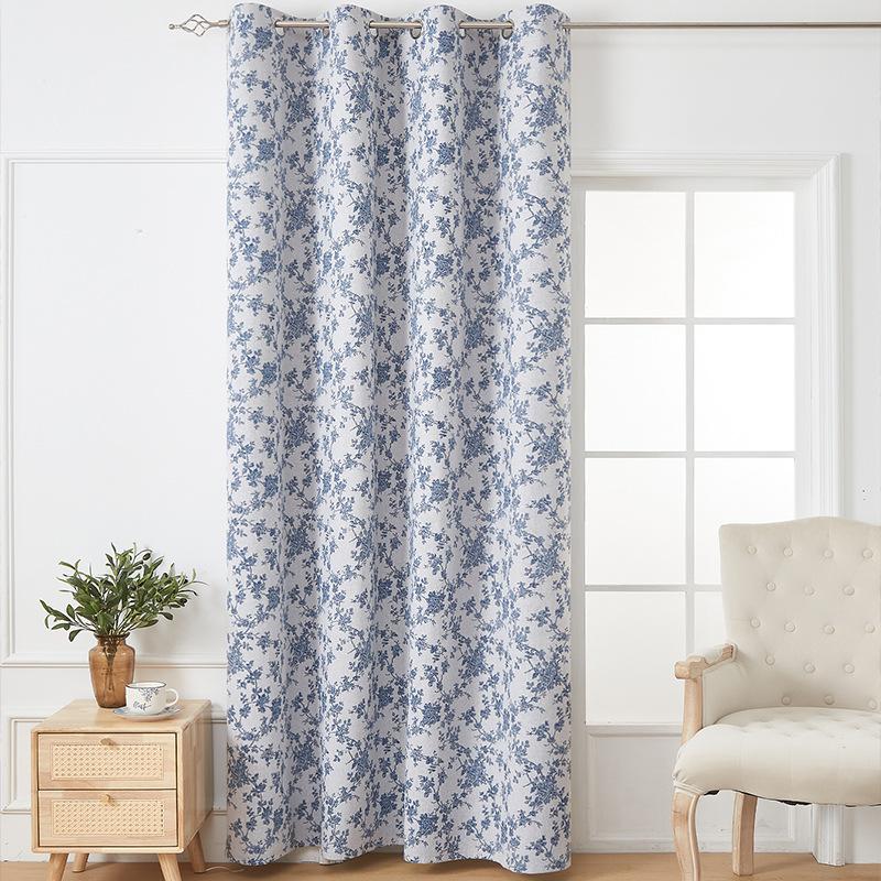 Cortinas Boho Blackout para Dormitorio con Estampado Geométrico, Parte Superior con Ojales, Oscurecimiento de Habitación, Aislamiento Térmico para Ventanas