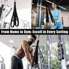 Fitness Tricep Rope Extension Strap Pull Down Workout Tricep Rope Long Tricep Rope with Buckle for Workout Fitness