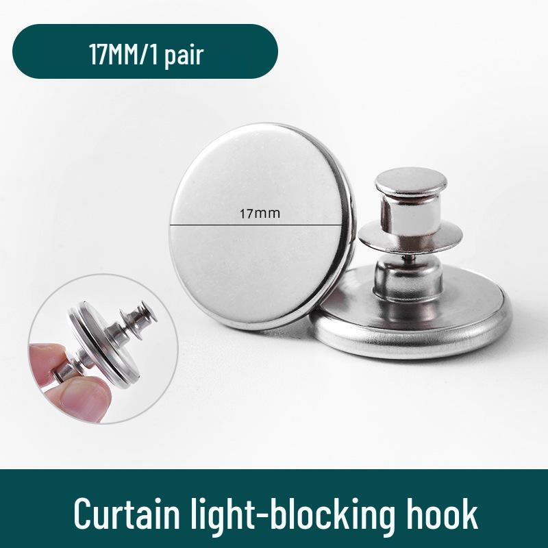 Магнитный держатель для штор: Антиблик, Сильное присасывание, Безгвоздевой зажим-шторка