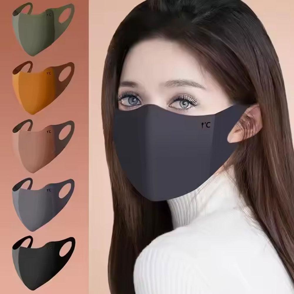 Kalte Winter-Gesichtsmaske, Warme winddichte Gesichtsbedeckung, Sturmhaube Thermische Gesichtsmaske, Atmungsaktive Wiederverwendbare Sonnen-Gesichtsmaske Für Frauen
