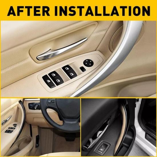 For BMW 3 Series F30 F35 2012-2018 Inner Door Handle Ide Cover Protect Case