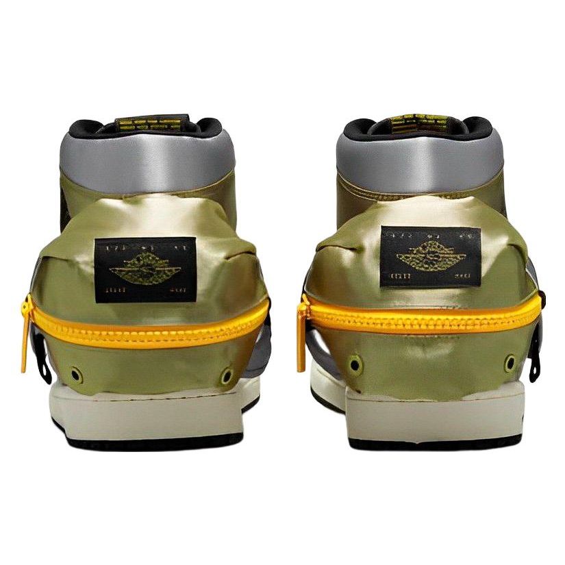 Air Jordan 1 Retro High Utility Neutral Olive Men Sneakers Green Light-Steel-Grey DO8727-200