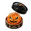 Stress Relief Gadget 1/5/6Pcs Halloween Dumpling Squeezing Toy with Steamer Pumpkin Ghost Eyeball Toys Skeleton Bun for Kids Adults Party