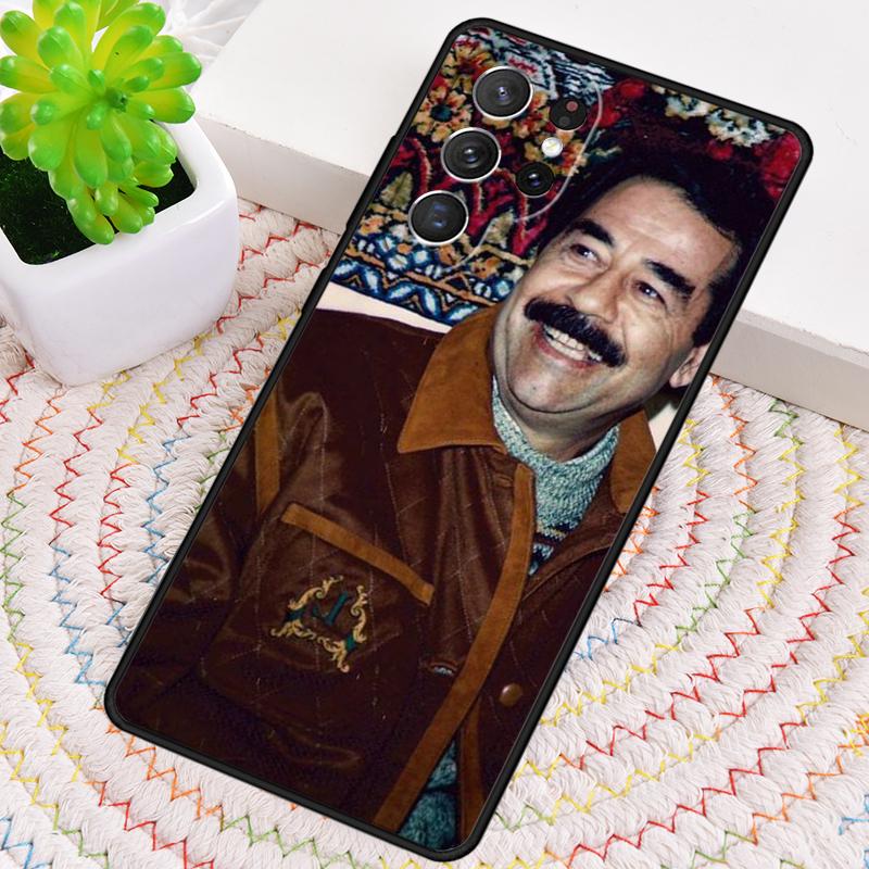 Saddam Hussein Iraq Arabic soft Phone Case For Samsung Galaxy note 10 pro S26 S25 S24 S23 S22 Ultra Plus S21 FE S20 Cover