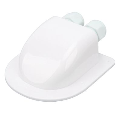 Cable Entry Gland Box IP68 Waterproof Weather Resistant Dual Cable Entry Housing for RV Roof Boat Yacht White