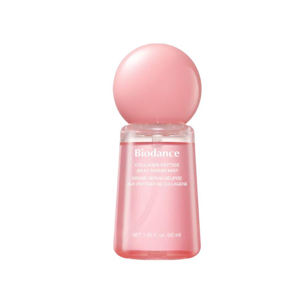 Biodance Collagen Peptide Jelly Serum Mist 50ml for Anti-Wrinkle Elasticity and Deep Hydration Glow