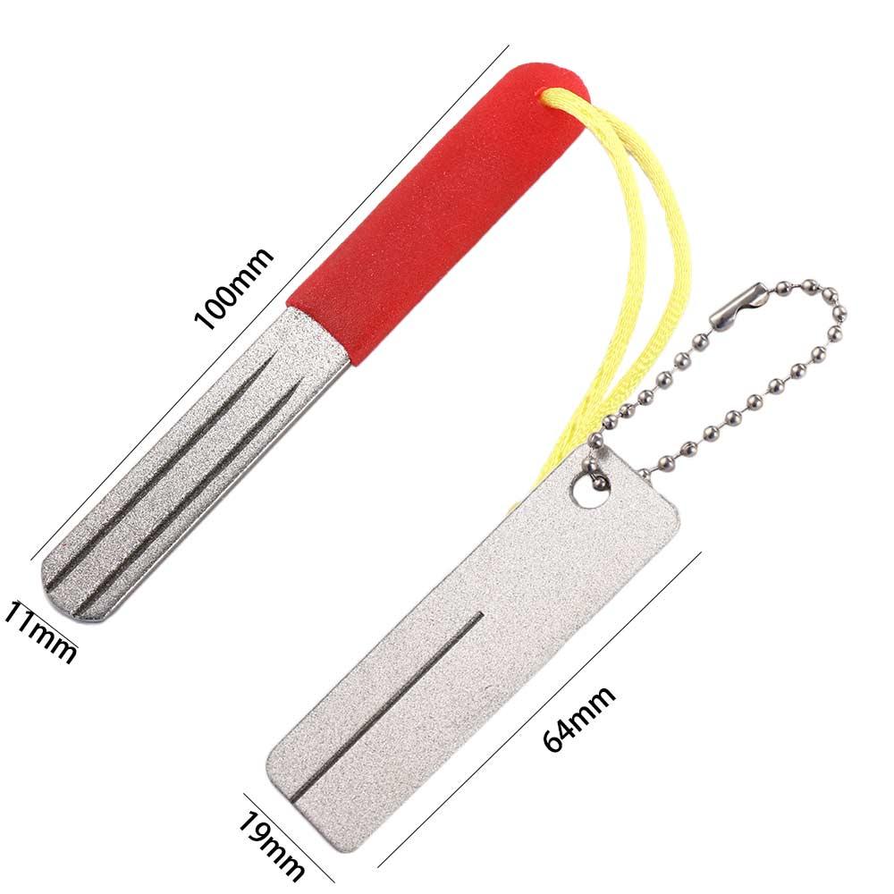 Tackle Fishing Tool Double Groove Fish Hook Groove Fishook Sharpening Fishing Hook Sharpener Fishing Hook Hone Grinding Hook