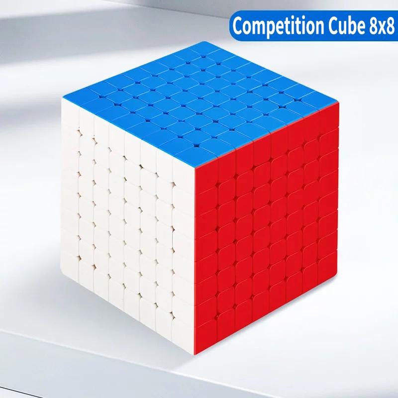 

Sengso Кубик Швидкості 4x4 5x5 6x6 7x7 8x8 Без наліпок | Плавке Обертання Професійний Змагальний Кубик Високого Порядку Розвиваюча Іграшка