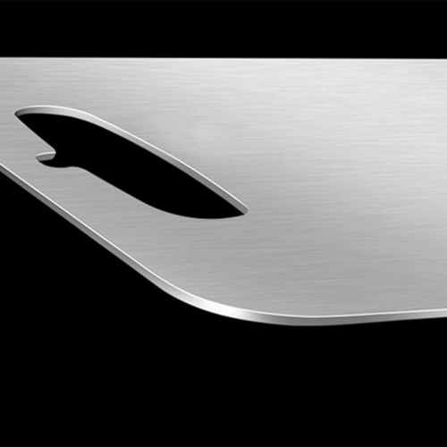 Dovhmoh Kitchen Stainless Steel Cutting Board for Vegetables, Meat, and Fruits