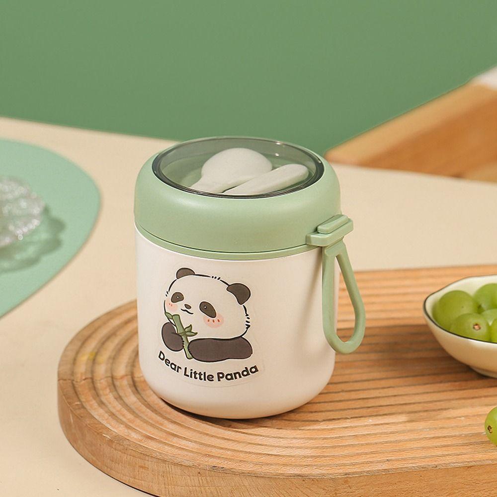 1Pcs Sealed Soup Bowl Insulated Breakfast Cup Porridge Cup Breakfast Box Vacuum Insulated Soup Can