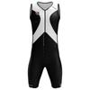 2026 Traje de Triatlón para Hombre Bicolor Sin Mangas Skinsuit Ropa Mono Natación Ciclismo Carrera Competición RT Apparel