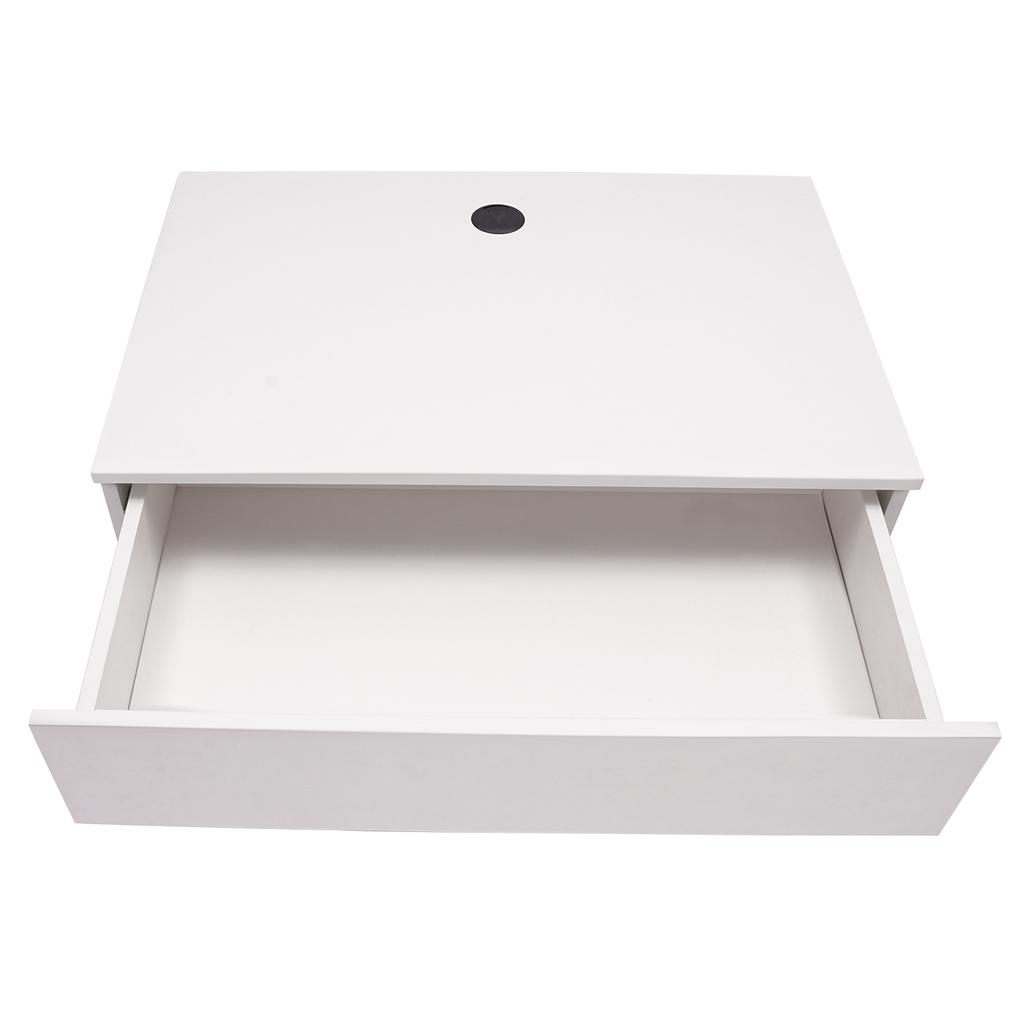 Wall Mounted Desk, Wall Mounted Desk with Pull Out Drawer, Floating Wall Organizer Rectangular Ecological Board for Homes,Office