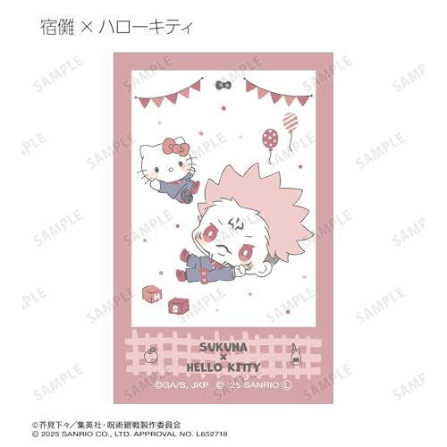 Jujutsu Kaisen X Sanrio Characters Trading Instant Camera Style Illustration Cards, Box of 10