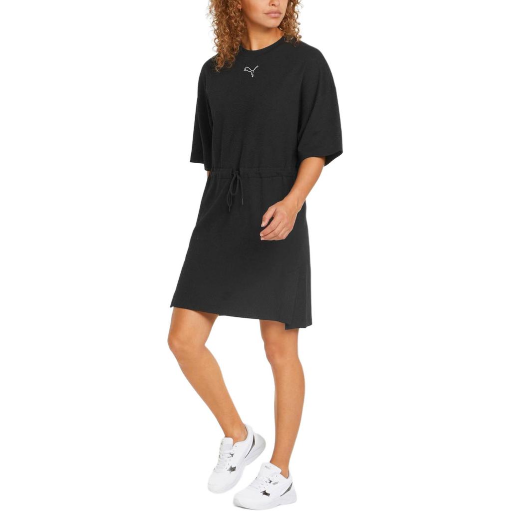 PUMA Short Sleeved Dress Women's Black 670955-01