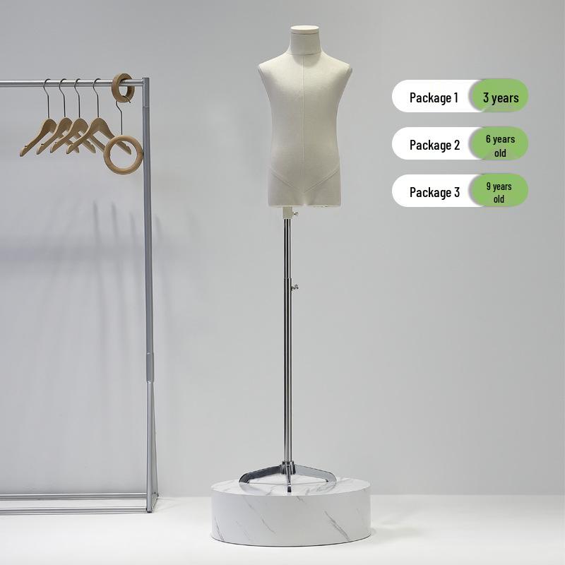 Mannechin Copii cu Picioare Despărțite: Stativ de Expunere Corp Întreg/Jumătate pentru Haine de Copii, Bărbați și Femei