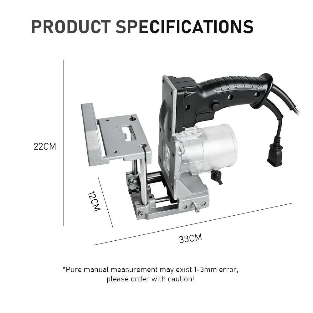 Adjustable Electric Drill Conversion Bracket DIY Projects Precise Drilling Slotting Mold Mini Grooving Machine Rack