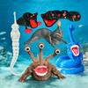 New Bloop Sea Monster 3D Printed Flexible Fidget Toy Horror Ocean Monster Collectible Model Toys for Desk Decor & Gothic Fans