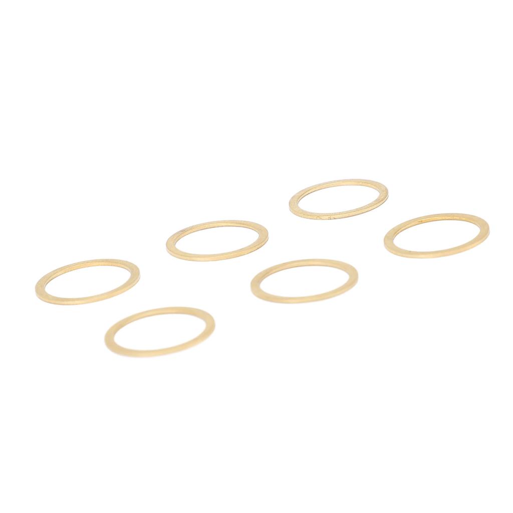 6Pcs Brass Washer Shear Rings Repair Kit Set 1722507958741111 for VST VSTA EVR SBK SBKA