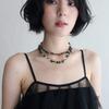 Rubati Necklace_THANATOS Layered Black Hematite