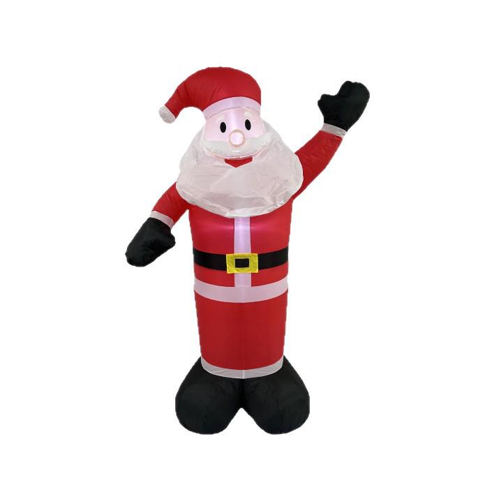 New Outdoor Christmas Inflatable Waving Santa Claus Decoration