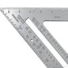 inch Degree Carpenter Triangle Ruler Comfortable to Resistant Easy Carry Professional Multiple