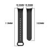 Silikonrem för Xiaomi Mi band 8-8 NFC Sportbälte utbyte miband8 Armband vattentätt smart band 8 klockband Tillbehör