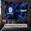 Custom Name Text Tapestry,New Holland Decorative Wall Hanging, Background Tapestry For Home Bedroom