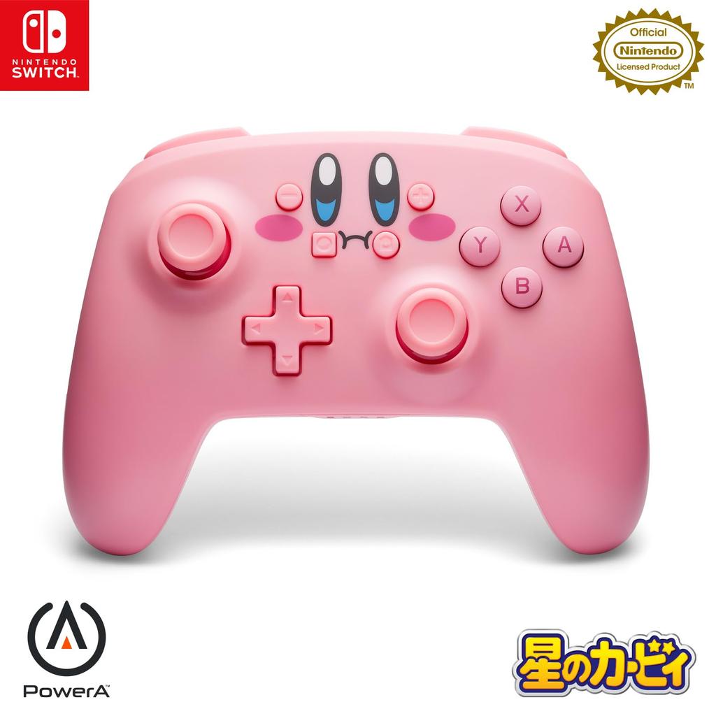 Lisensiert PowerA trådløs kontroller for Nintendo Switch Dream Land Year [Nintendo-produkt] - Kirbys [2-garanti] NSGP0348JP-01