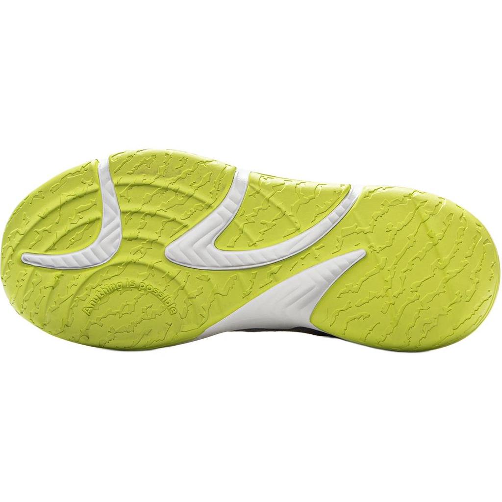 Li Ning Basketball Series Comfortable Versatile Durable Rebound Breathable Support Low Top Kids Basketball Shoes Kids sneaker Gray Green YKBV105-7
