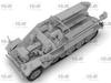 ICM German Armored Ambulance Plastic Model 35113 1/35 Sd.Kfz.251/8 Ausf.A
