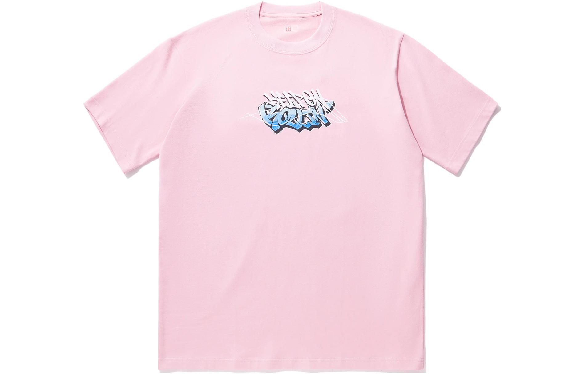 Li Ning T Shirt Unisex Flower Branch Pink AHSU225-6 XXL