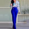 Casual High Women Waist Flare Wide Leg Long Pants Summer Fashion 5 Color