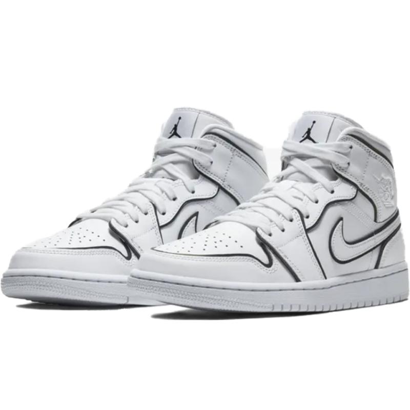 Jordan 1 Mid Iridescent Reflective White Women's Jordan CK6587-100